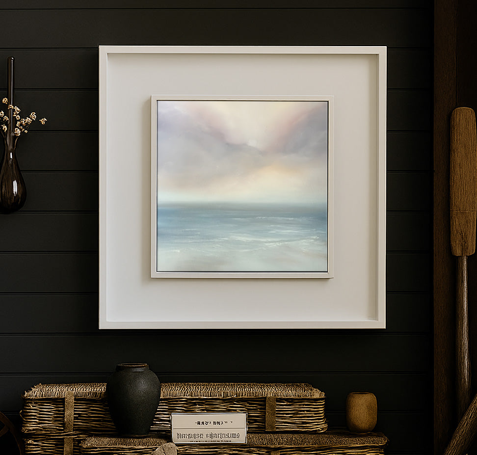 Opening- Original Abstract Seascape Fine Art by Magda Malak