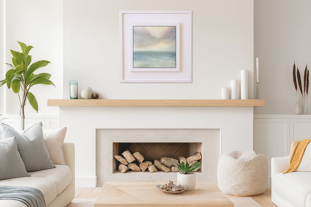 Opening- Original Abstract Seascape Fine Art by Magda Malak