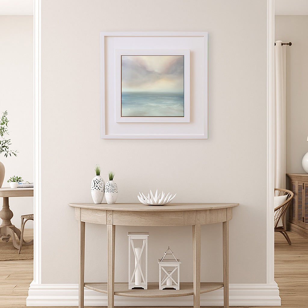Opening- Original Abstract Seascape Fine Art by Magda Malak