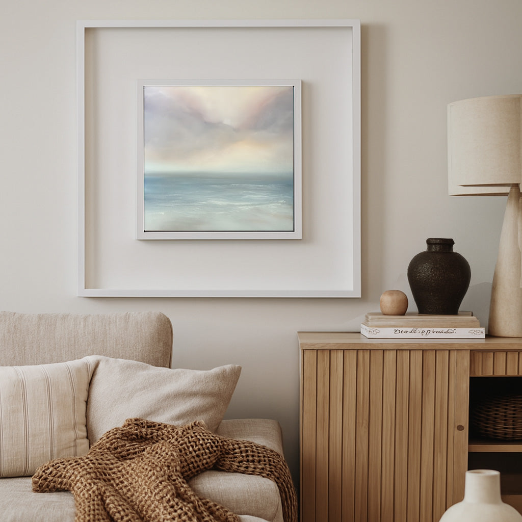 Opening- Original Abstract Seascape Fine Art by Magda Malak