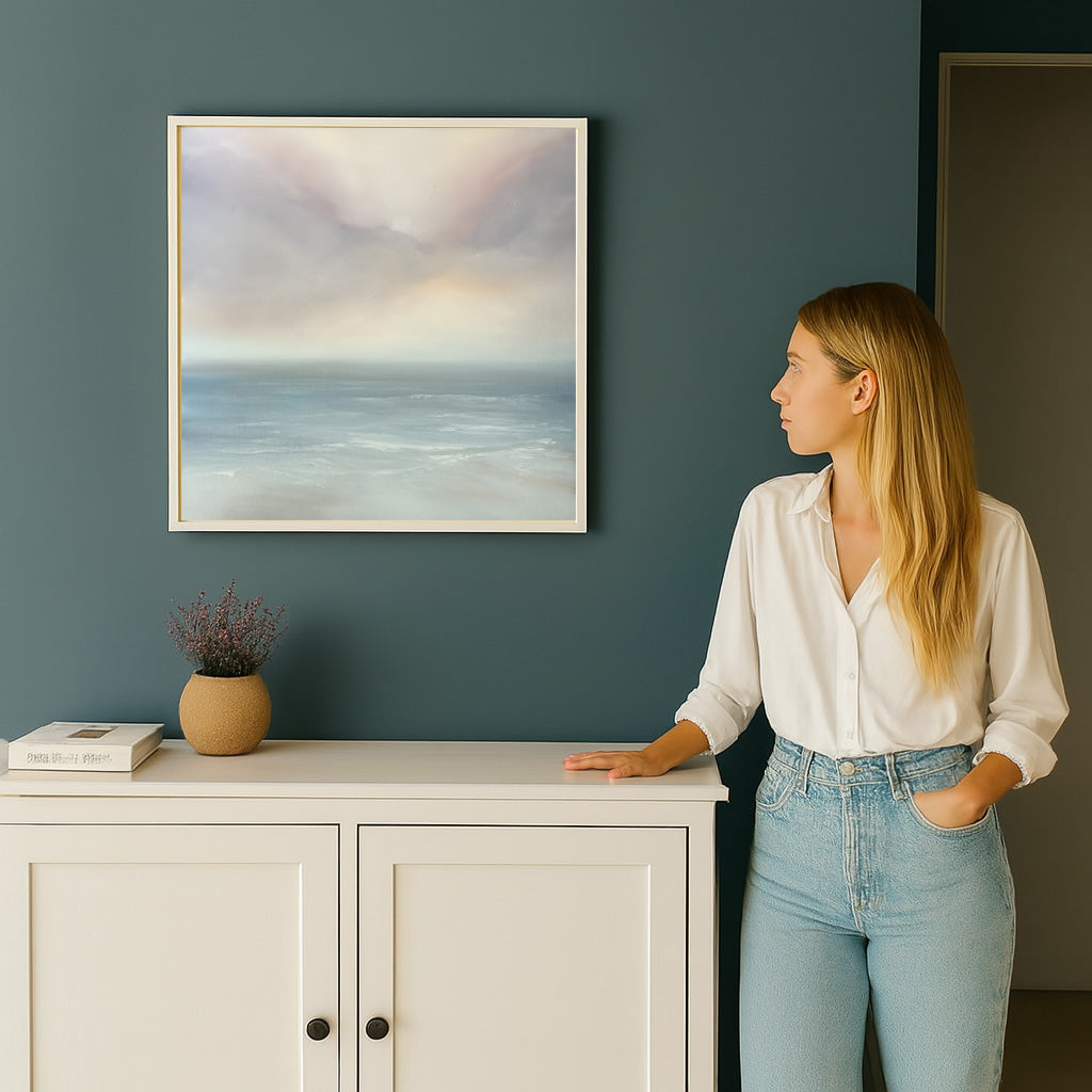 Opening- Fine Art Abstract Seascape Canvas Print