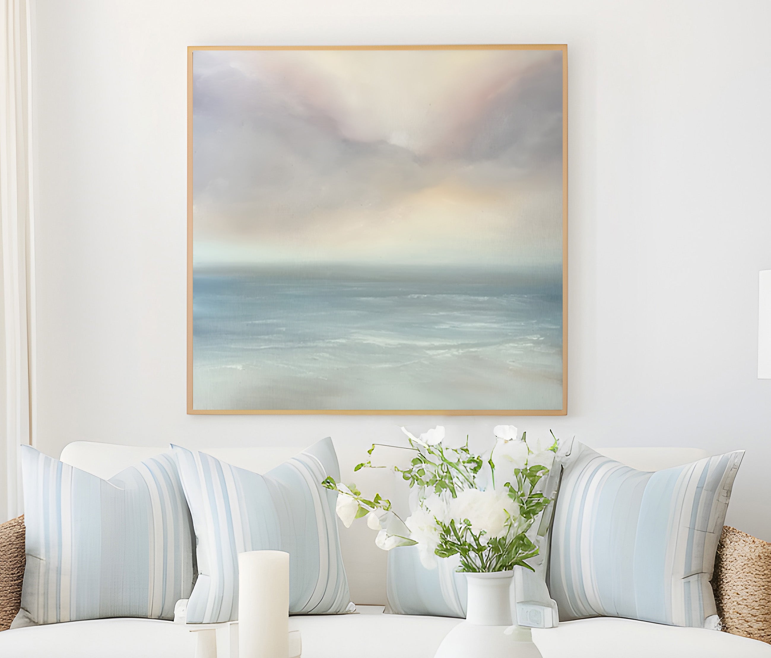 Opening- Fine Art Abstract Seascape Canvas Print