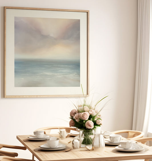 Opening- Abstract Seascape Fine Art Print on Paper