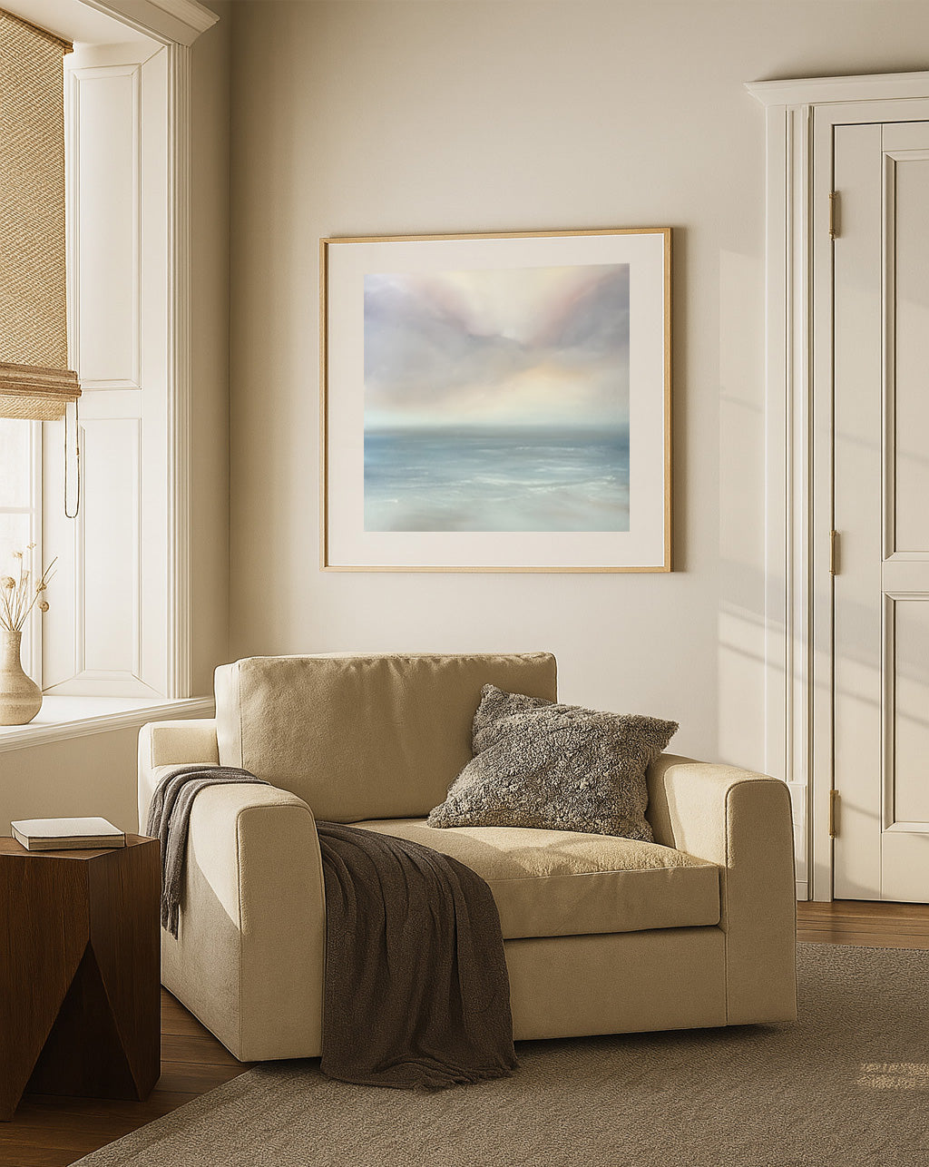 Opening- Abstract Seascape Fine Art Print on Paper