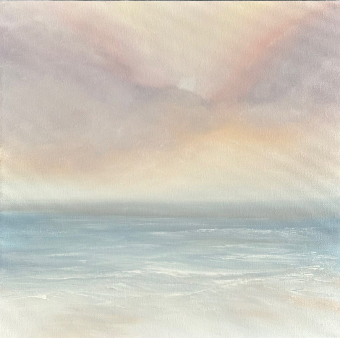 Opening- Original Abstract Seascape Fine Art by Magda Malak