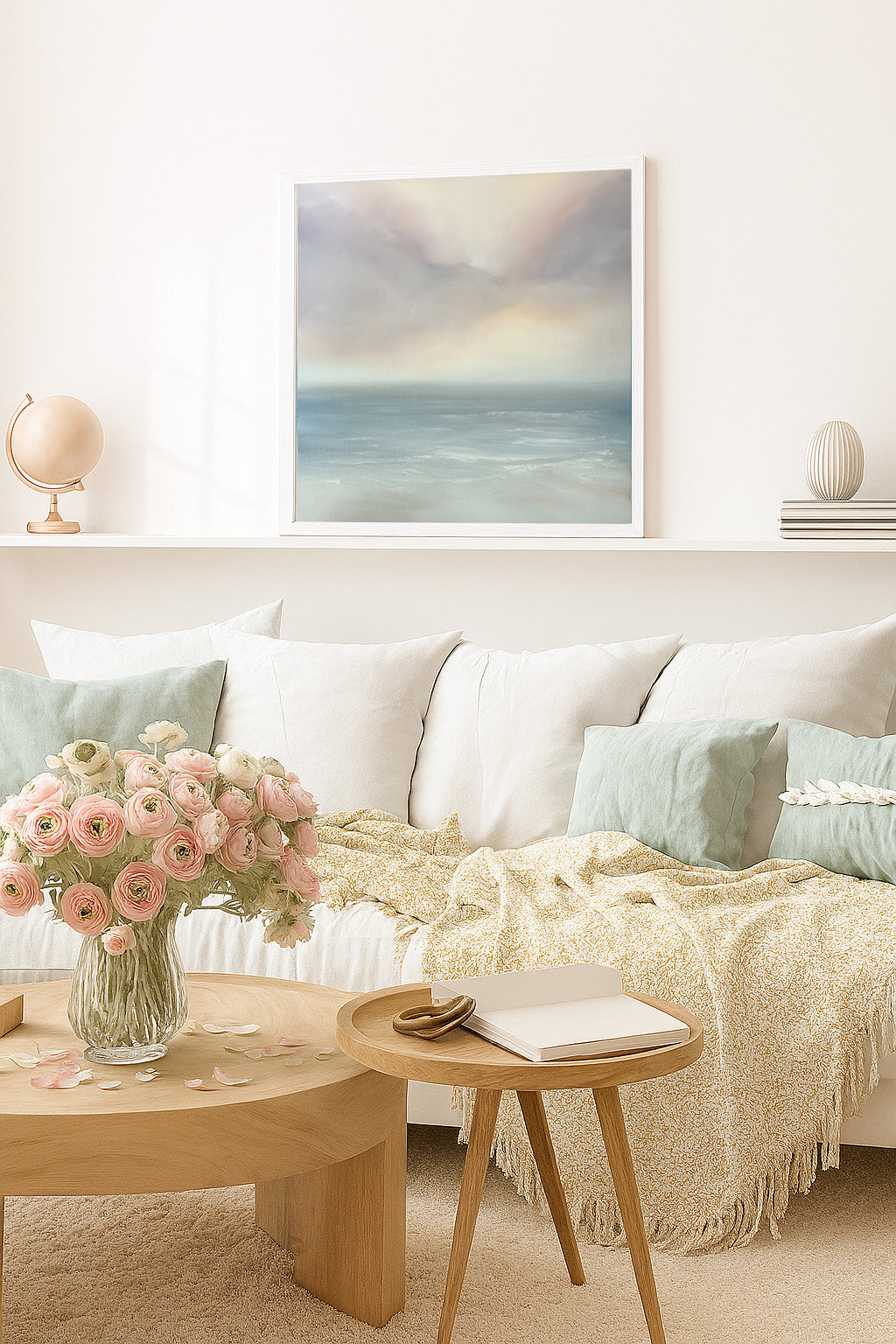 Opening- Fine Art Abstract Seascape Canvas Print