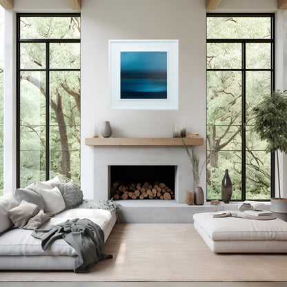 Open Waters 02 Contemporary Seascape Wall Art - Magda Malak Art