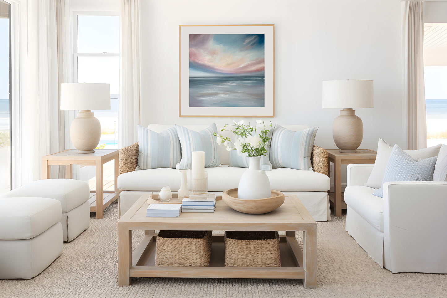 Promise- Abstract Seascape Fine Art Print on Paper