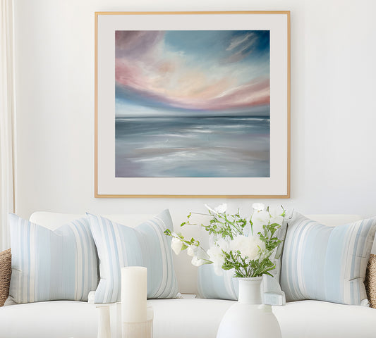 Promise- Abstract Seascape Fine Art Print on Paper
