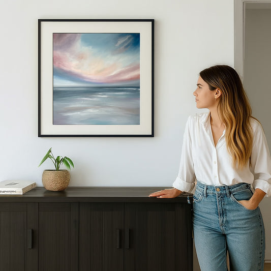 Promise- Abstract Seascape Fine Art Print on Paper