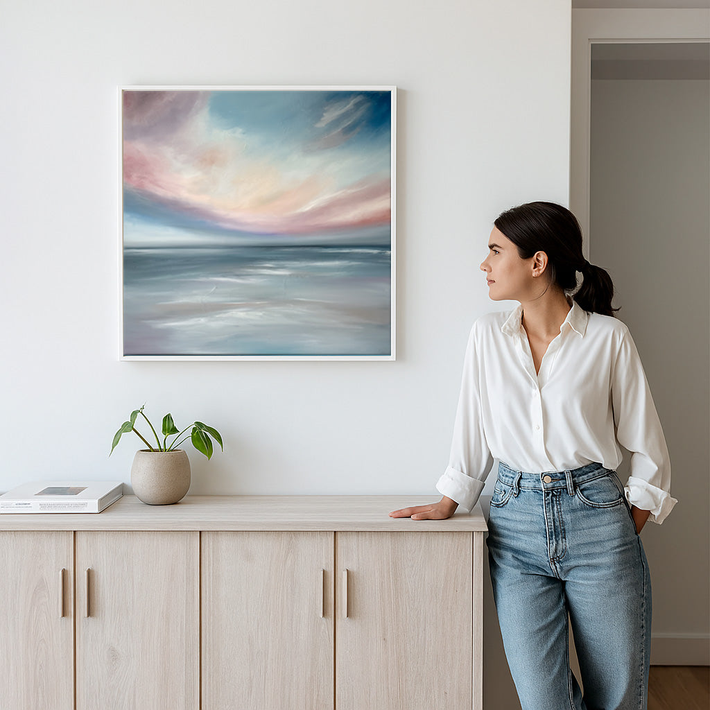 Promise- Fine Art Abstract Seascape Canvas Print