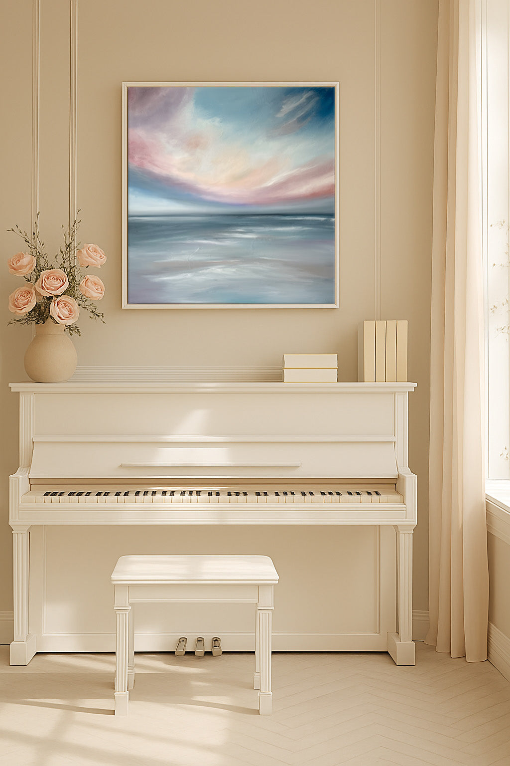 Promise- Fine Art Abstract Seascape Canvas Print