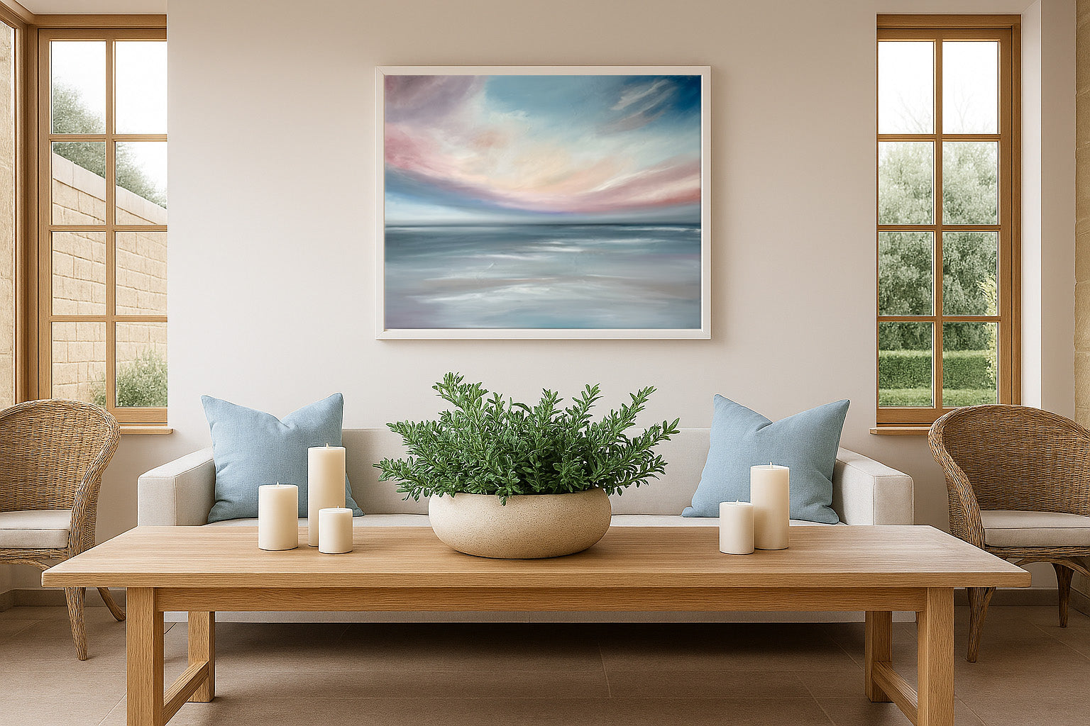 Promise- Fine Art Abstract Seascape Canvas Print