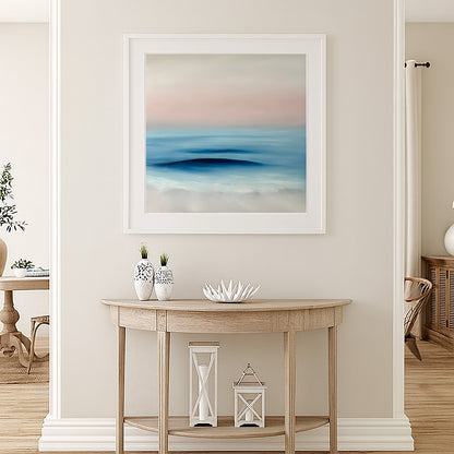 Refuge- Abstract Seascape Fine Art Print on Paper