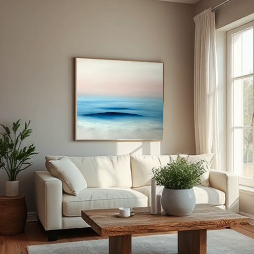 Refuge- Fine Art Abstract Seascape Canvas Print