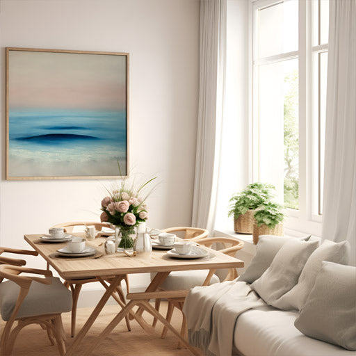 Refuge- Fine Art Abstract Seascape Canvas Print