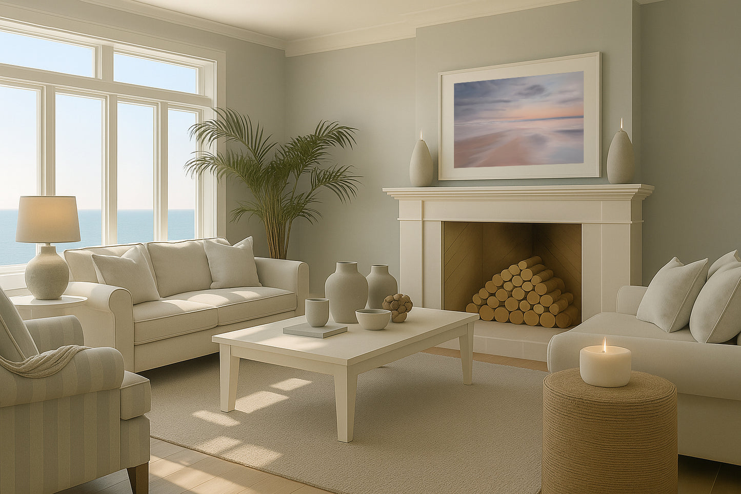 Reverie- Abstract Seascape Fine Art Print on Paper