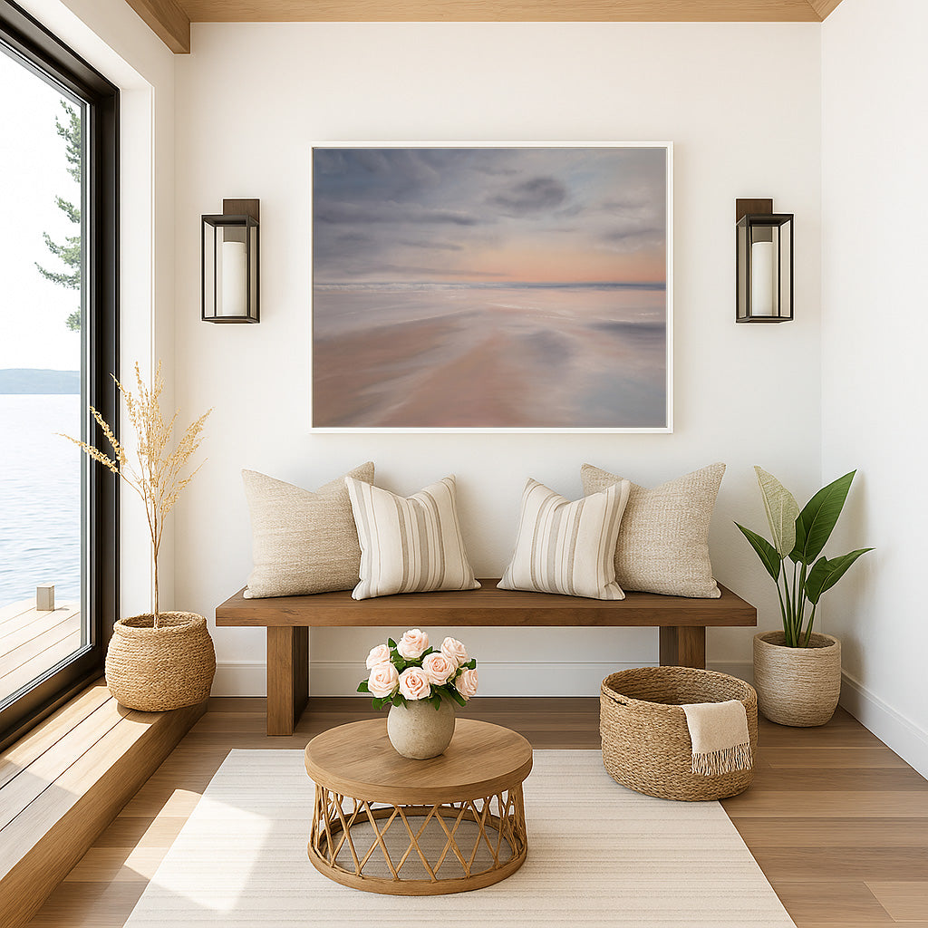 Reverie- Original Atmospheric Realism Seascape Fine Art