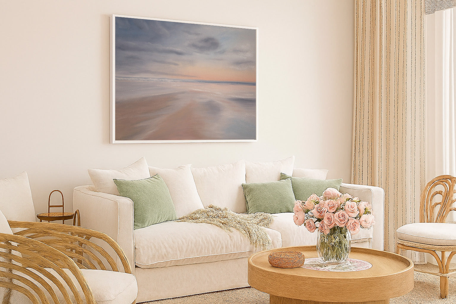 Reverie- Original Atmospheric Realism Seascape Fine Art