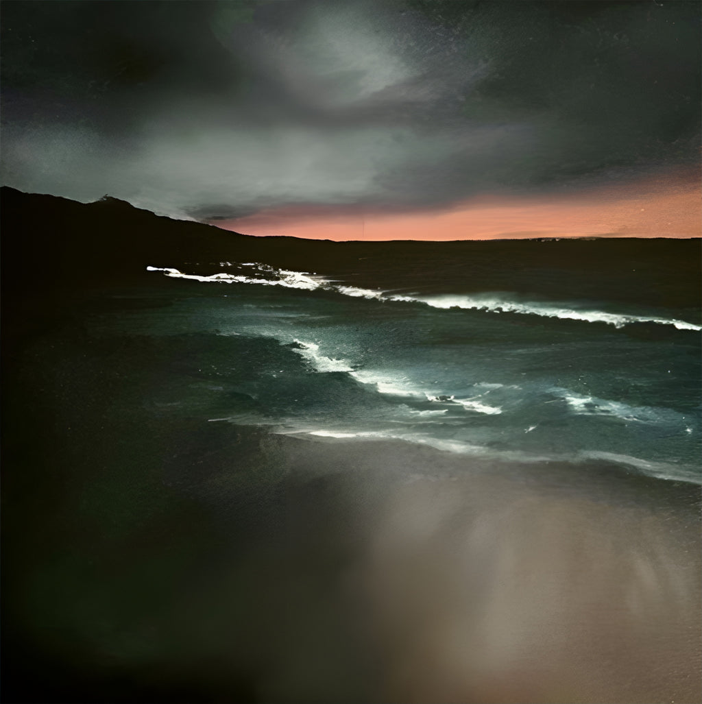 Revival- Original Abstract Seascape Fine Art by Magda Malak