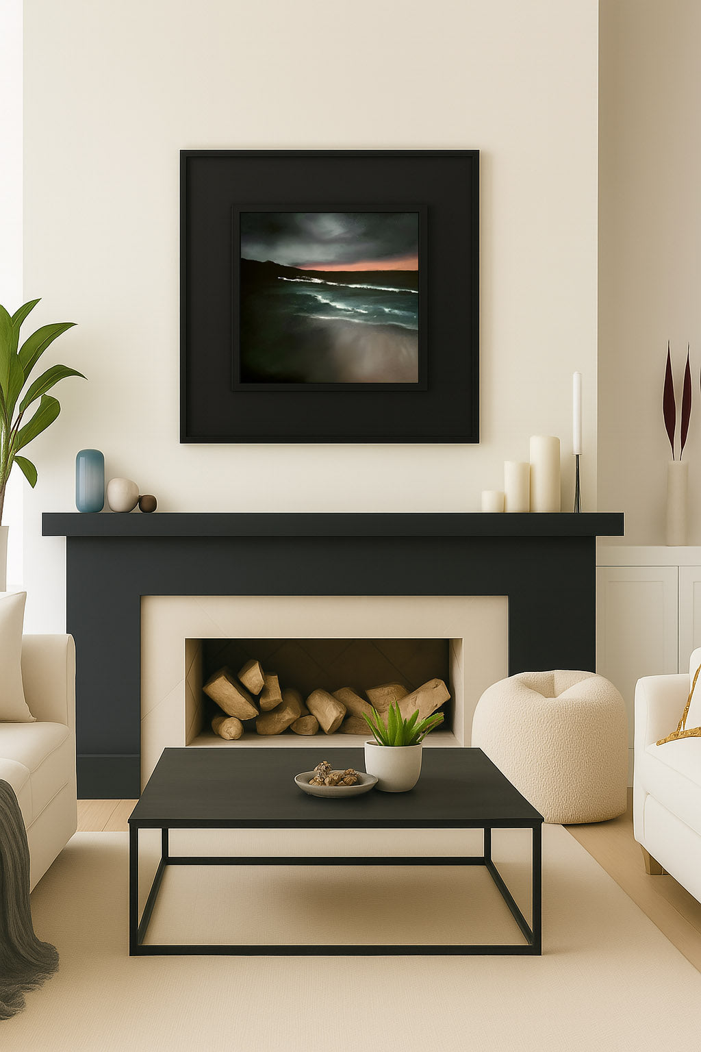 Revival- Original Abstract Seascape Fine Art by Magda Malak