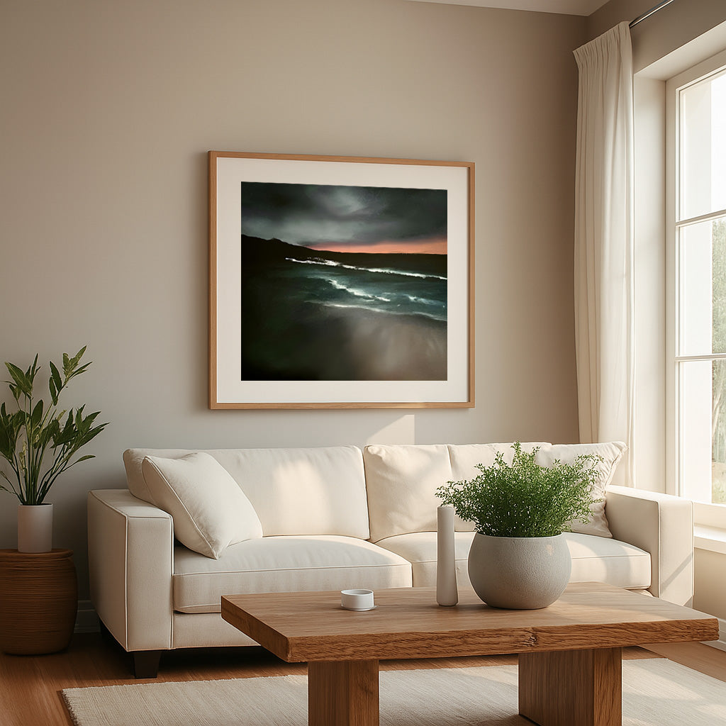 Revival- Abstract Seascape Fine Art Print on Paper