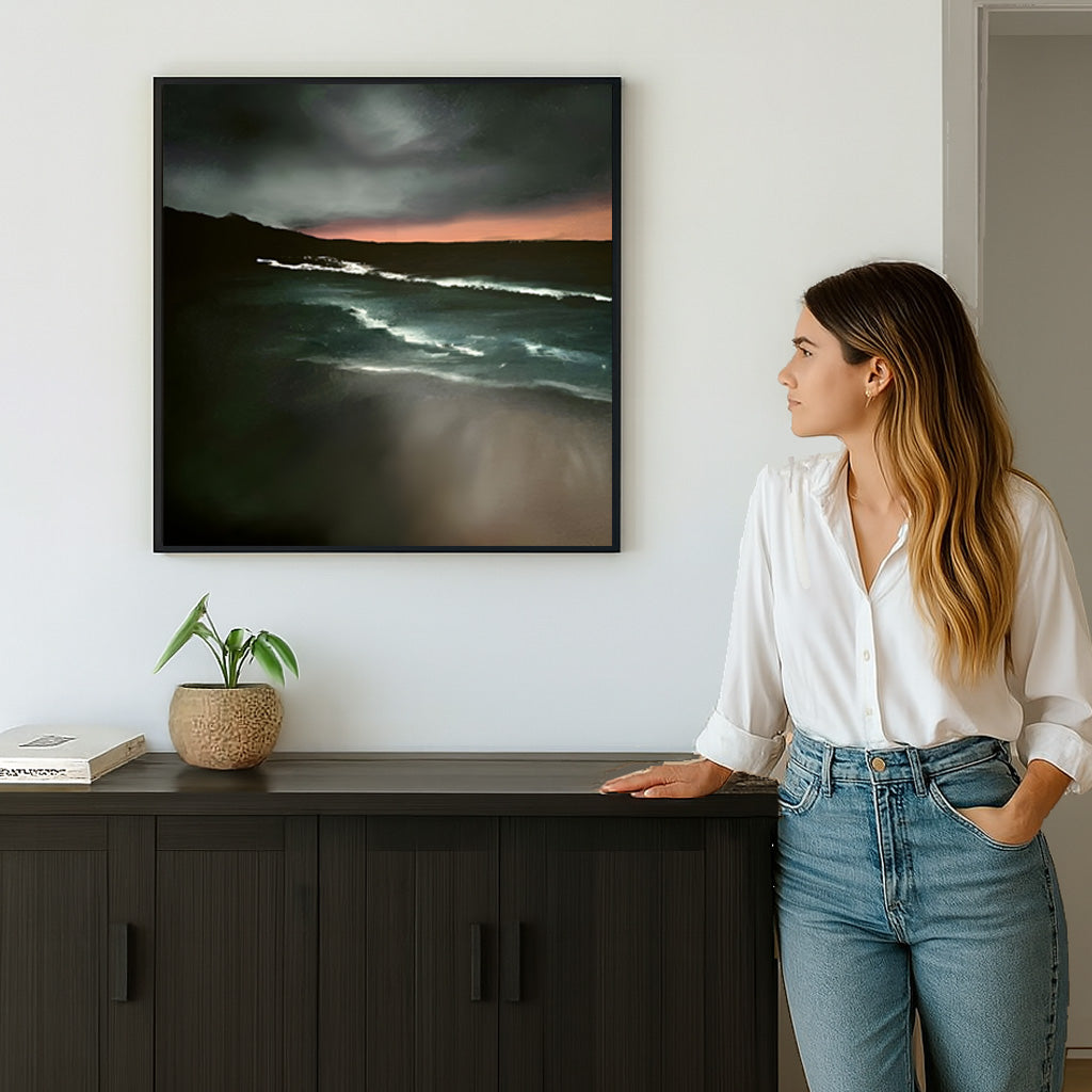 Revival- Fine Art Abstract Seascape Canvas Print