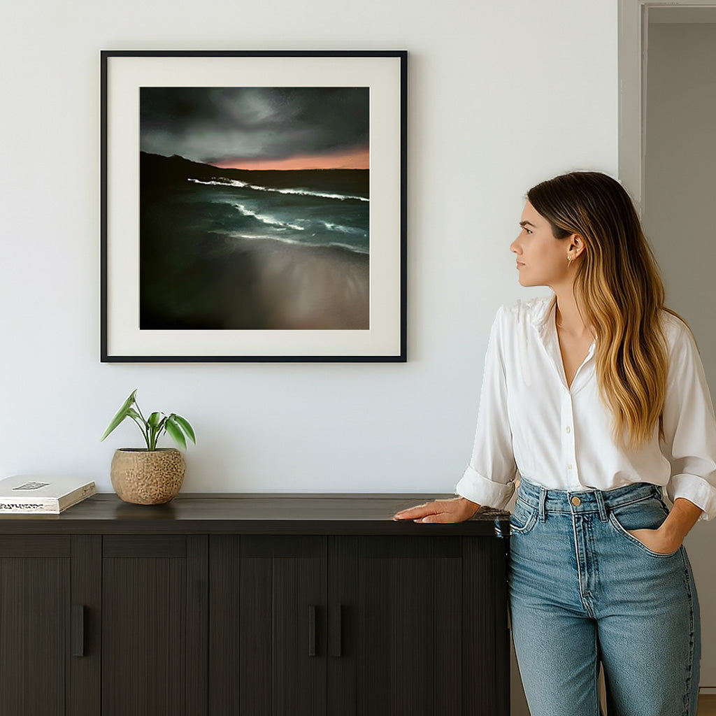 Revival- Abstract Seascape Fine Art Print on Paper