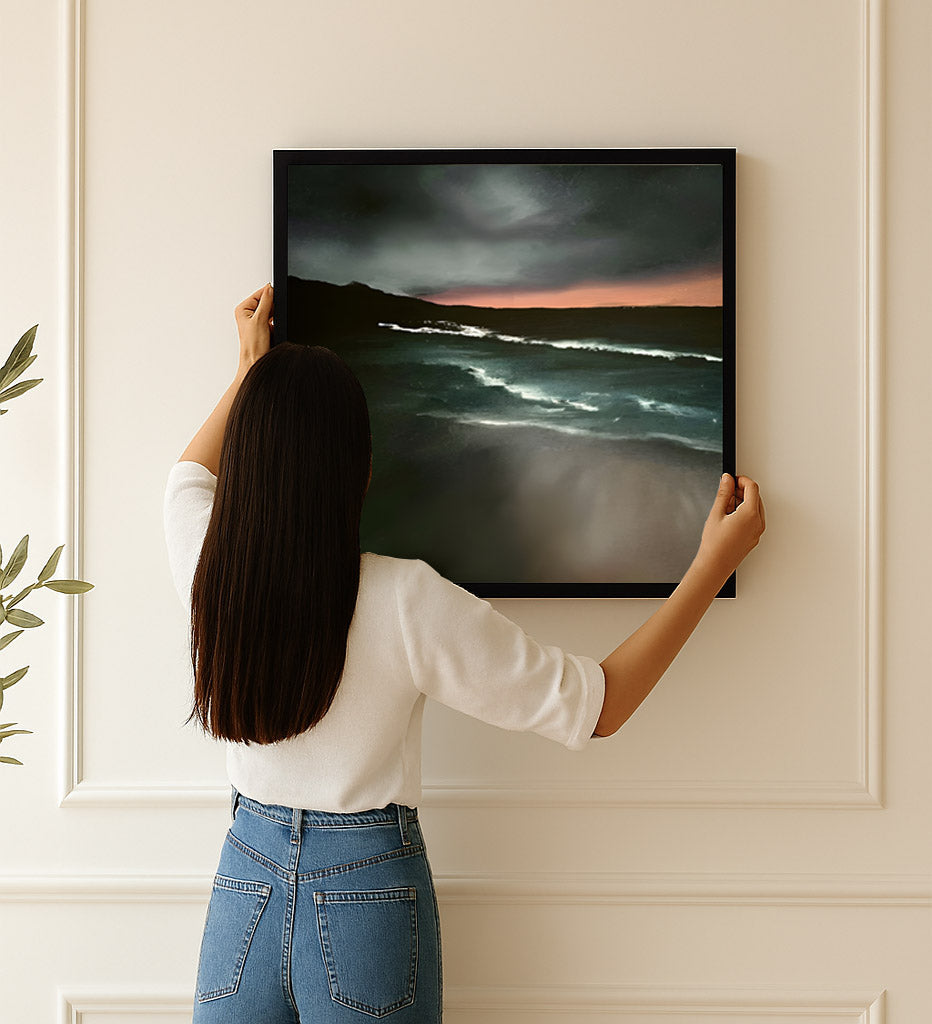 Revival- Fine Art Abstract Seascape Canvas Print