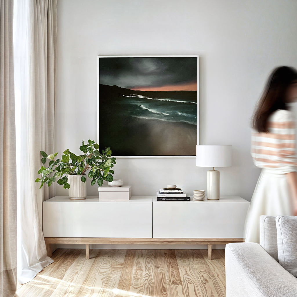 Revival- Fine Art Abstract Seascape Canvas Print
