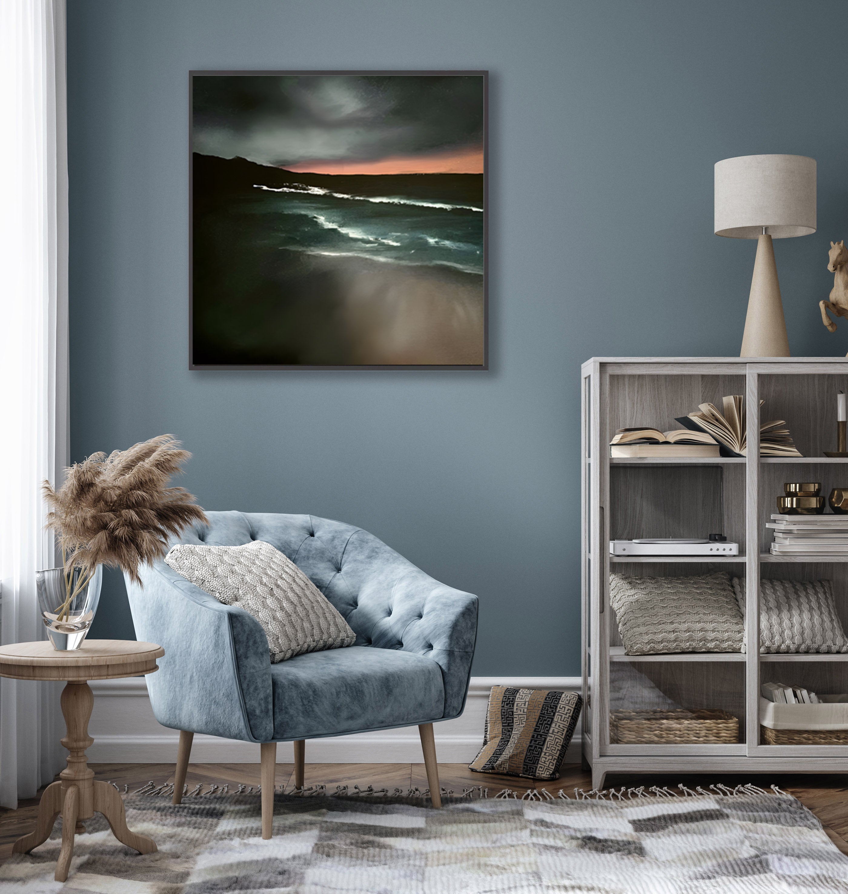 Revival- Fine Art Abstract Seascape Canvas Print