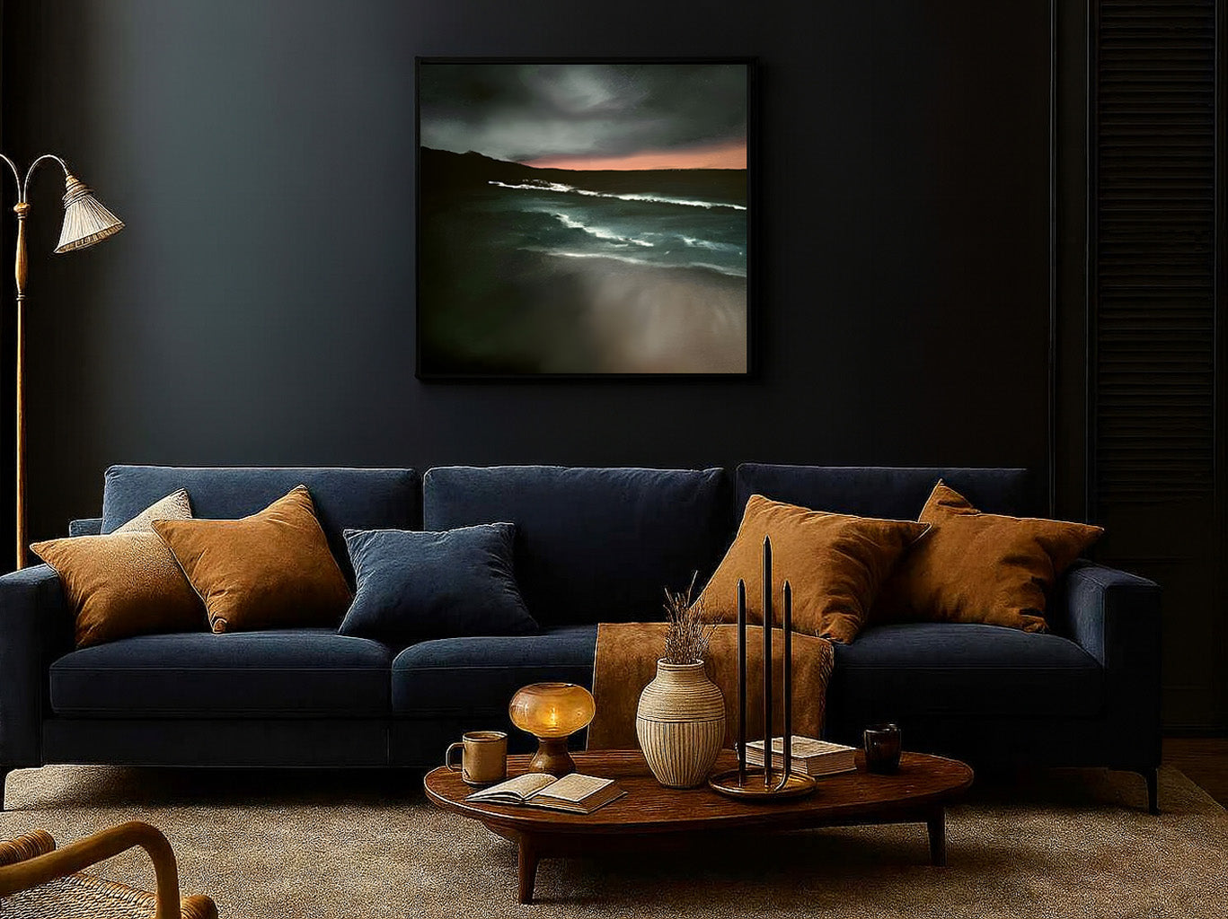 Revival- Fine Art Abstract Seascape Canvas Print