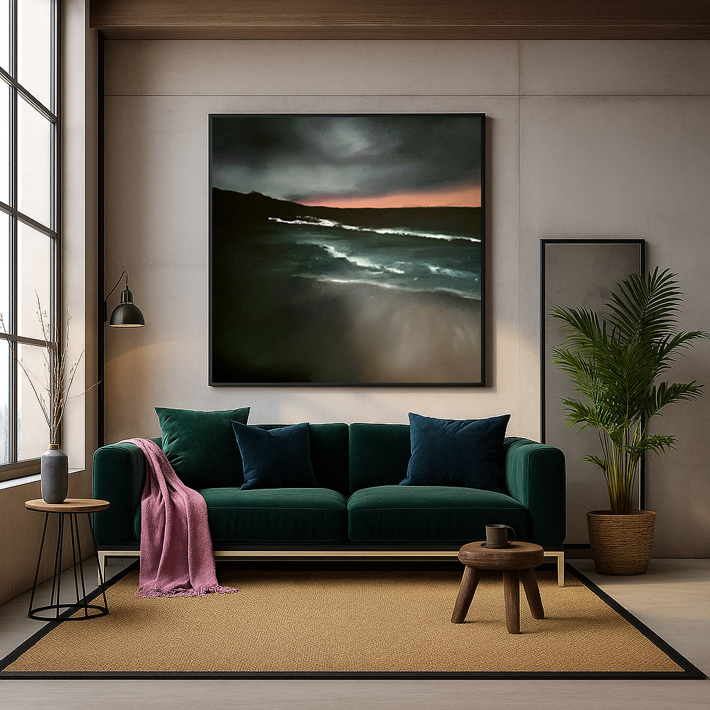 Revival- Fine Art Abstract Seascape Canvas Print