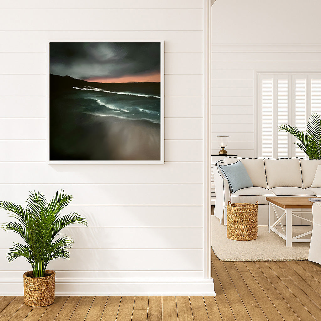 Revival- Fine Art Abstract Seascape Canvas Print
