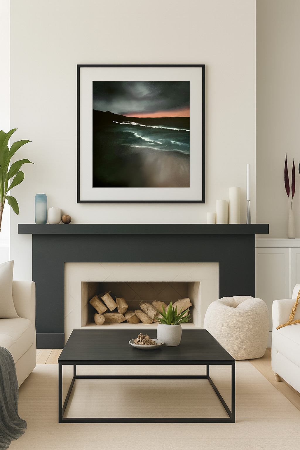 Revival- Abstract Seascape Fine Art Print on Paper