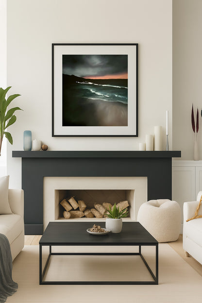 Revival- Abstract Seascape Fine Art Print on Paper