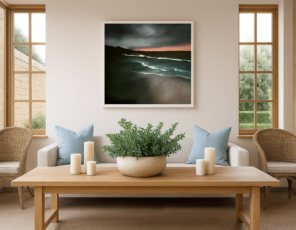 Revival- Fine Art Abstract Seascape Canvas Print