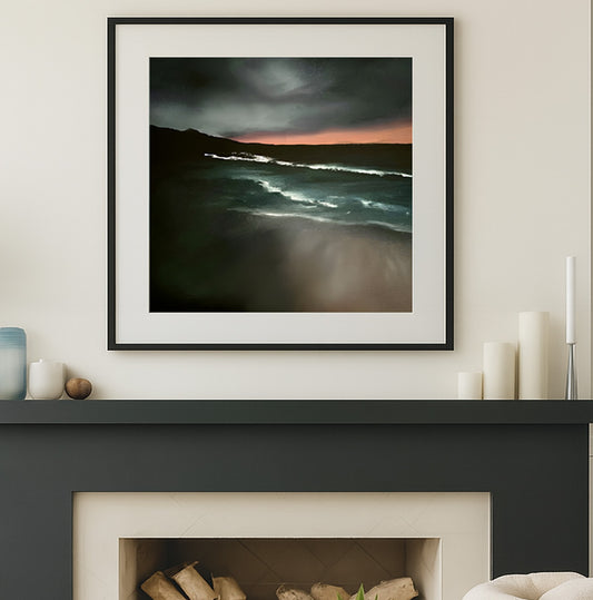 Revival- Abstract Seascape Fine Art Print on Paper