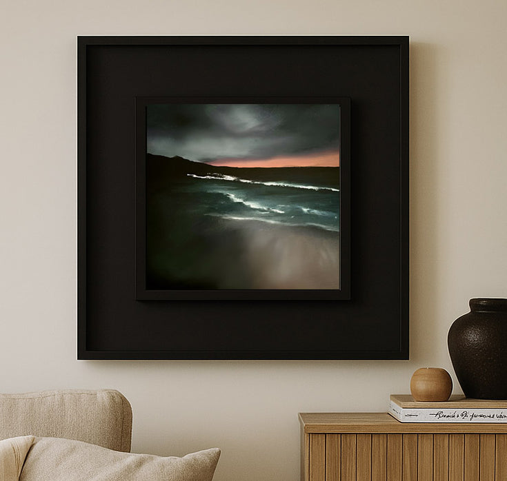 Revival- Original Abstract Seascape Fine Art by Magda Malak