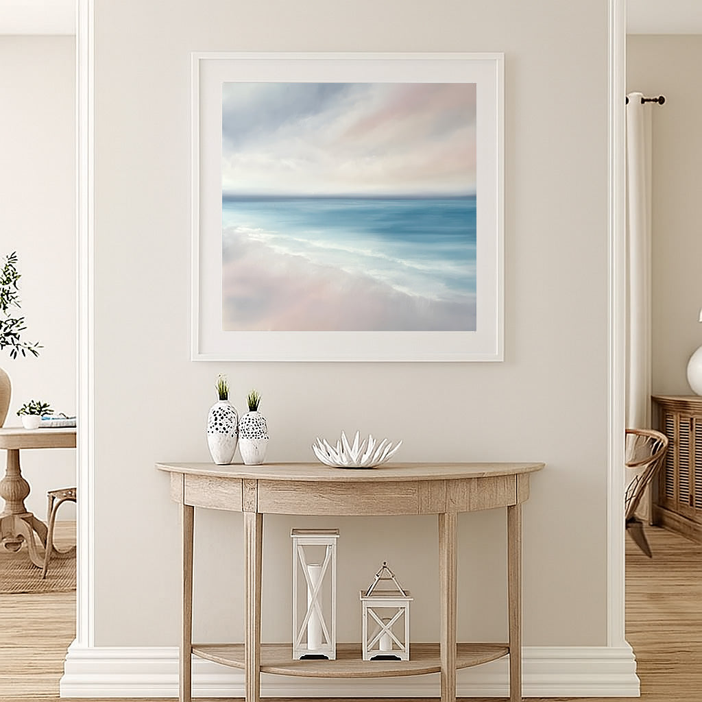 Romance- Abstract Seascape Fine Art Print on Paper
