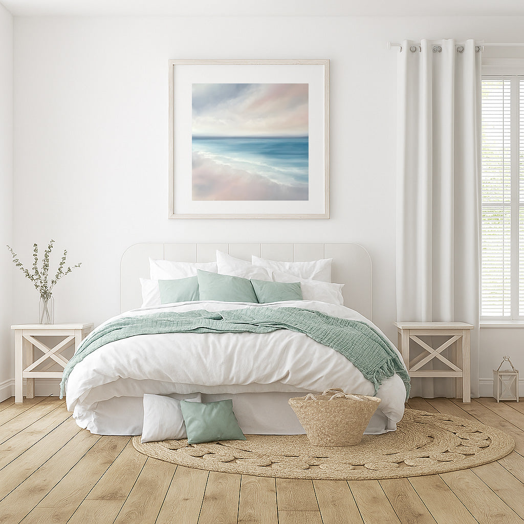 Romance- Abstract Seascape Fine Art Print on Paper