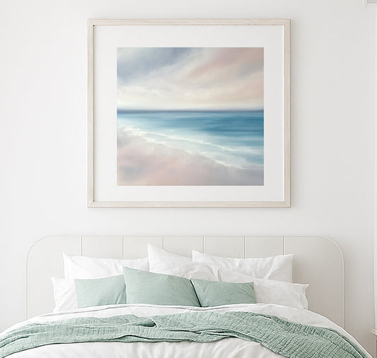 Romance- Abstract Seascape Fine Art Print on Paper