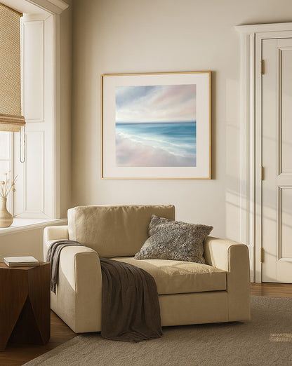 Romance- Abstract Seascape Fine Art Print on Paper
