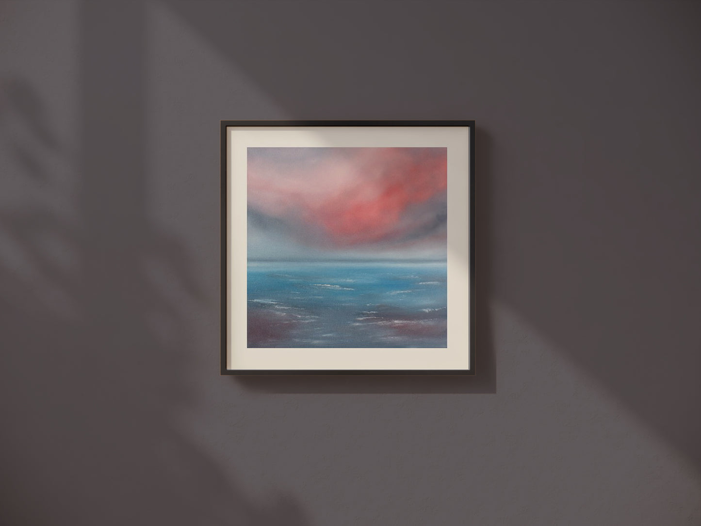 Soft Seas Seascape Print on Fine Art Paper - Magda Malak Art