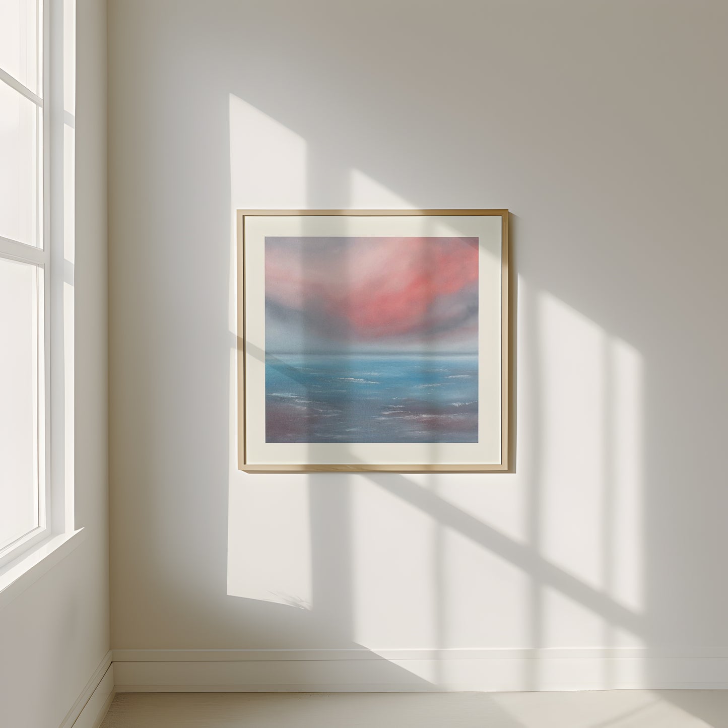 Soft Seas Seascape Print on Fine Art Paper - Magda Malak Art