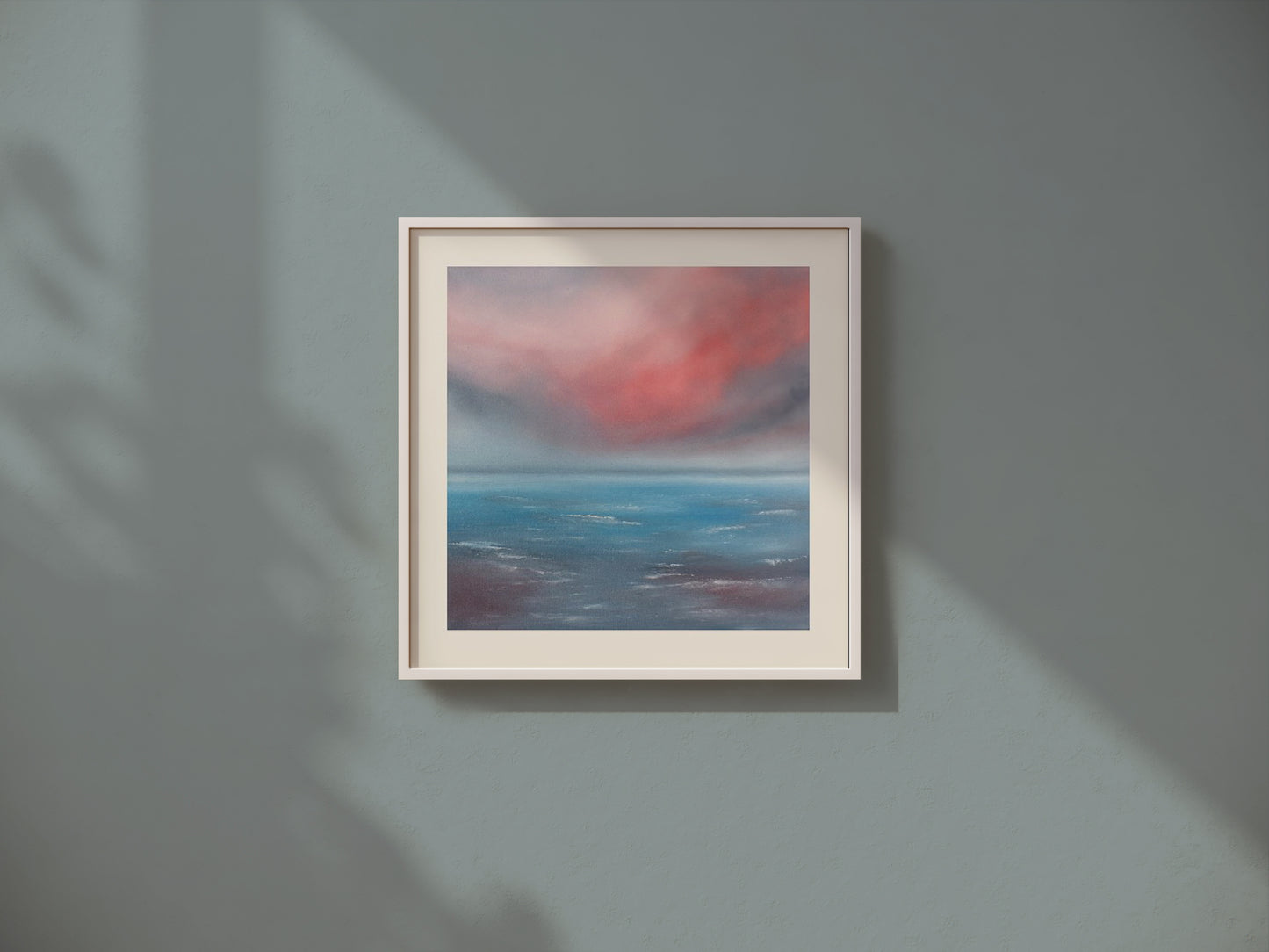 Soft Seas Seascape Print on Fine Art Paper - Magda Malak Art