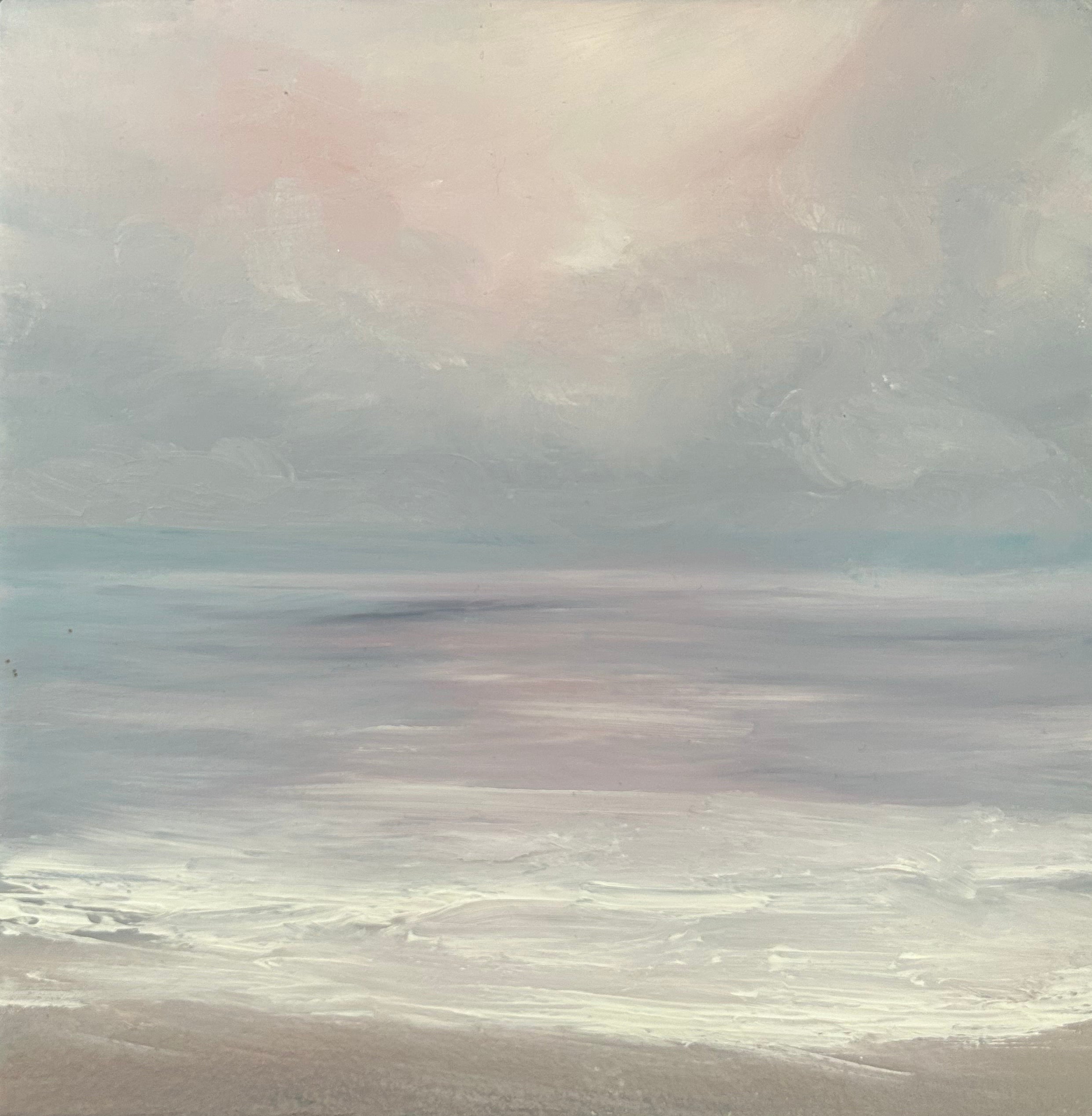 Sanguine- Original Abstract Seascape Fine Art by Magda Malak