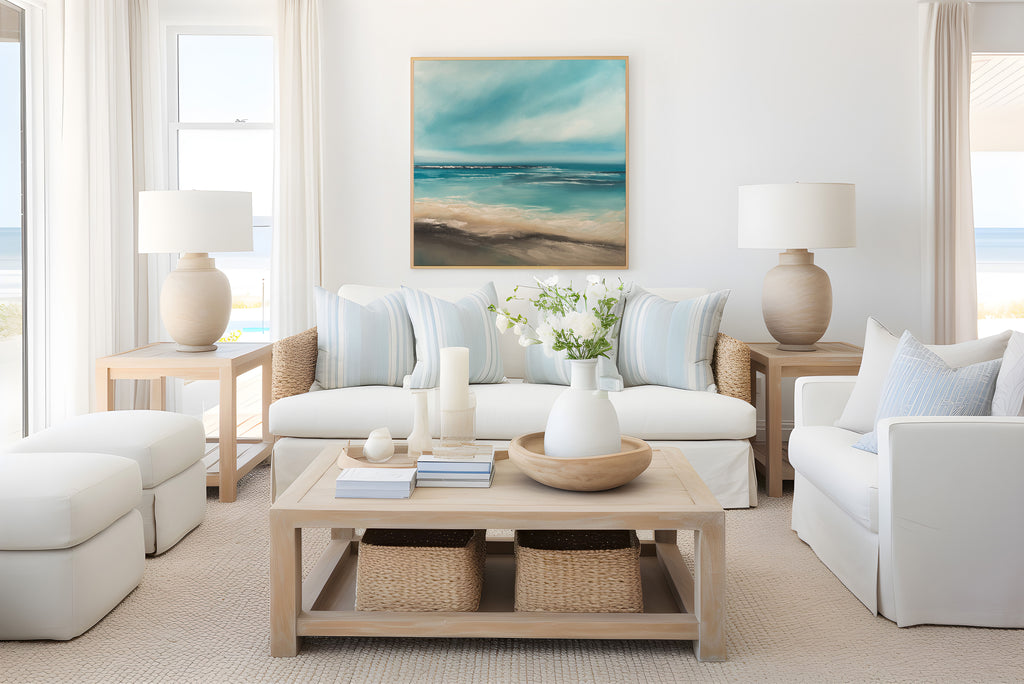 Sirens Call- Fine Art Abstract Seascape Canvas Print