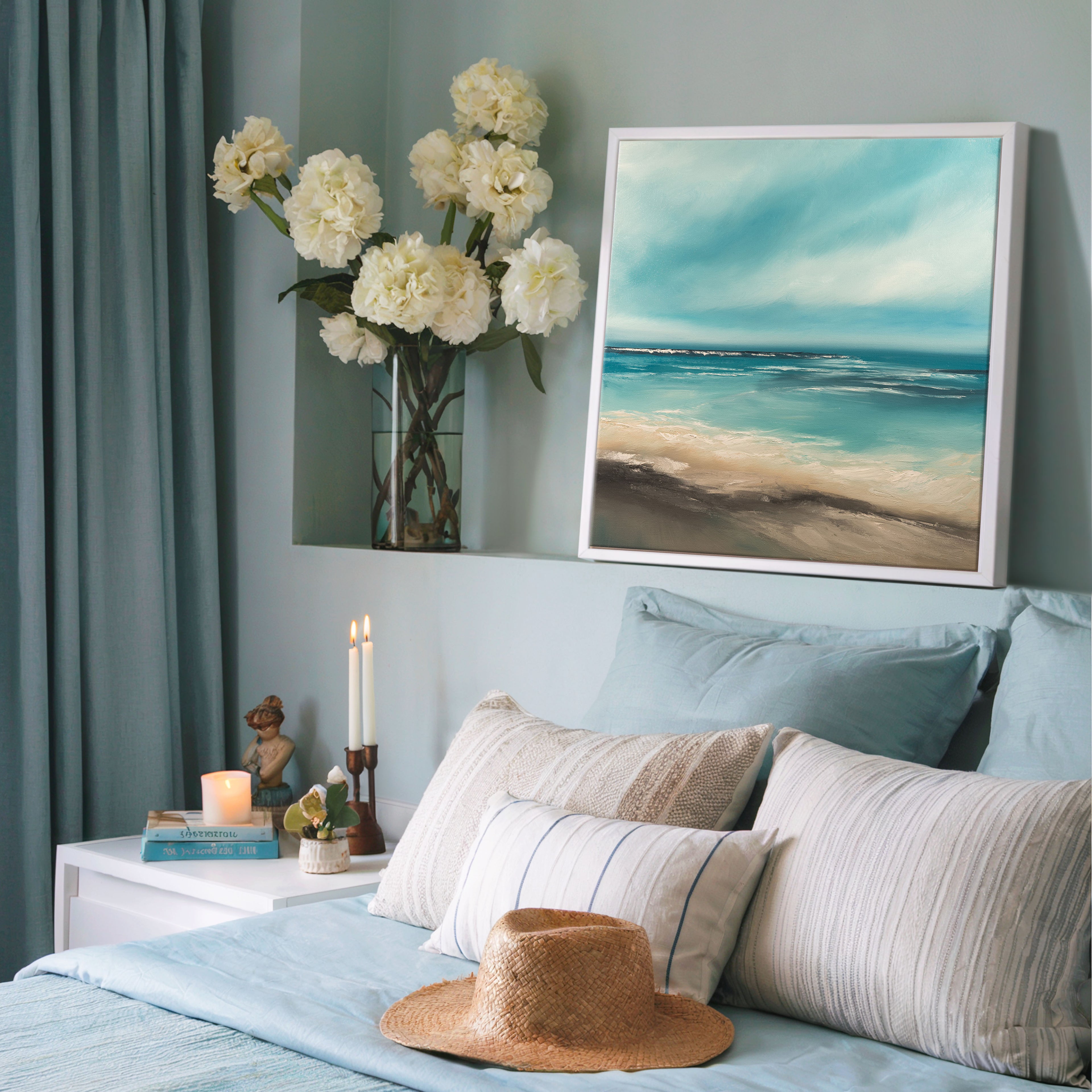 Sirens Call- Fine Art Abstract Seascape Canvas Print