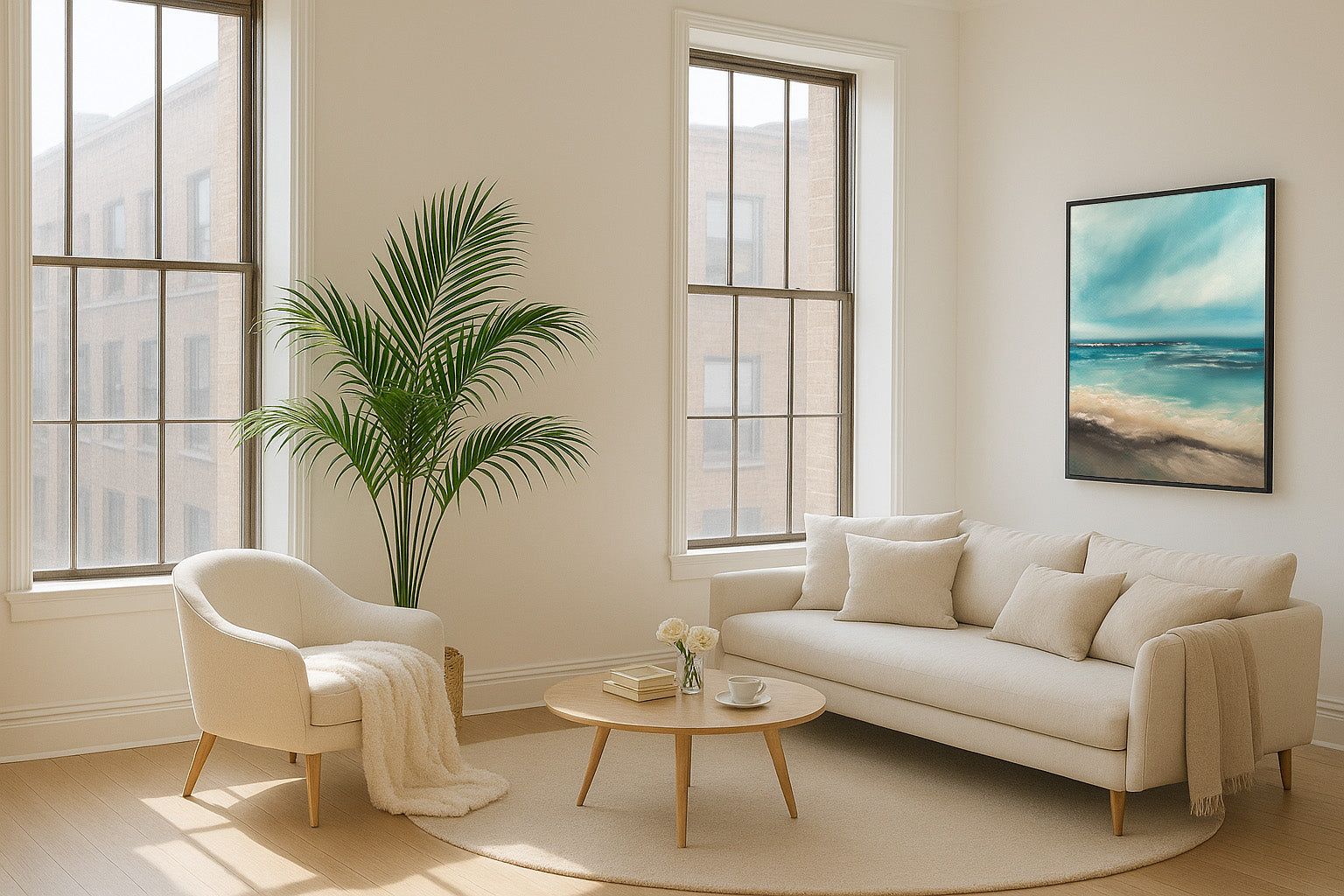 Sirens Call- Fine Art Abstract Seascape Canvas Print